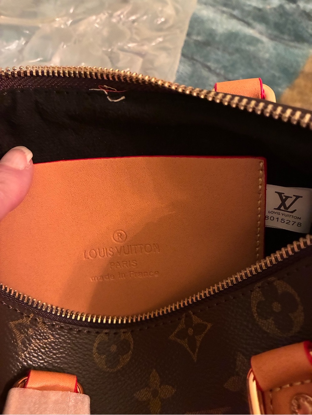 LV Monogram Speedy Style Bag - Picture 7 of 7
